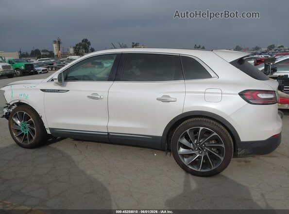 2LMPJ6LP4KBL47310 2019 LINCOLN NAUTILUS White 