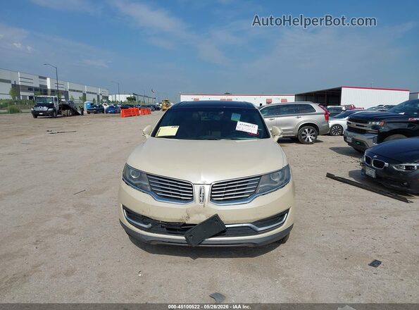 2LMPJ6LP6JBL30684 2018 LINCOLN MKX Beige ხელსაწყოთა პანელის ხედი