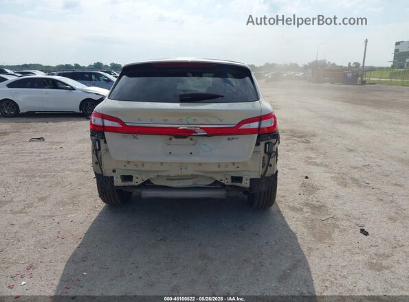 2LMPJ6LP6JBL30684 2018 LINCOLN MKX Beige წინა ხედი
