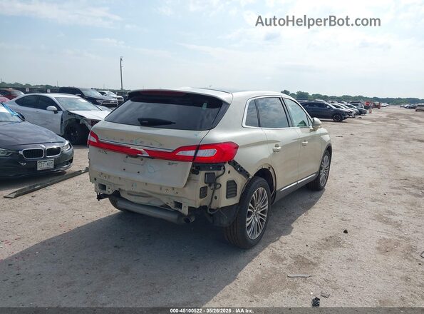 2LMPJ6LP6JBL30684 2018 LINCOLN MKX Beige უკანა მარჯვენა