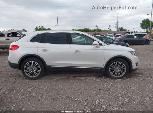 2LMPJ6LP9GBL42403 2016 LINCOLN MKX White Սալոնի հետևի տեսք