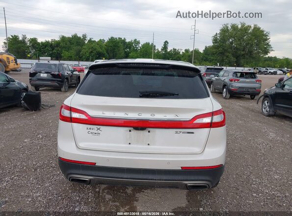 2LMPJ6LP9GBL42403 2016 LINCOLN MKX White 