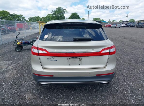 2LMPJ6LR0HBL18770 2017 LINCOLN MKX Бежевый 