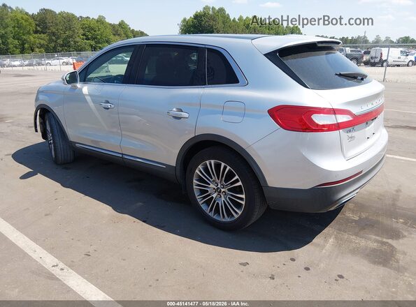 2LMPJ6LR0JBL12831 2018 LINCOLN MKX Silver Հետևի ձախ
