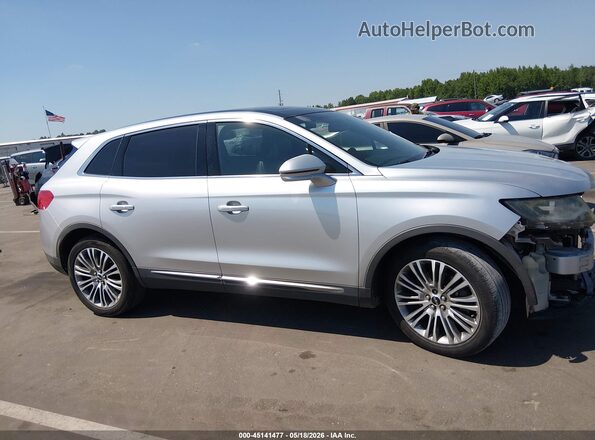 2LMPJ6LR0JBL12831 2018 LINCOLN MKX Silver Սալոնի 360 աստիճան տեսք