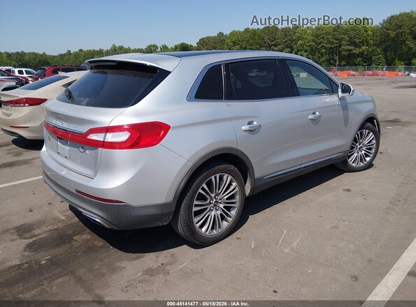 2LMPJ6LR0JBL12831 2018 LINCOLN MKX Silver Հետևի աջ