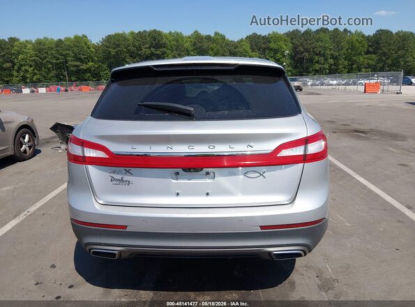 2LMPJ6LR0JBL12831 2018 LINCOLN MKX Silver 