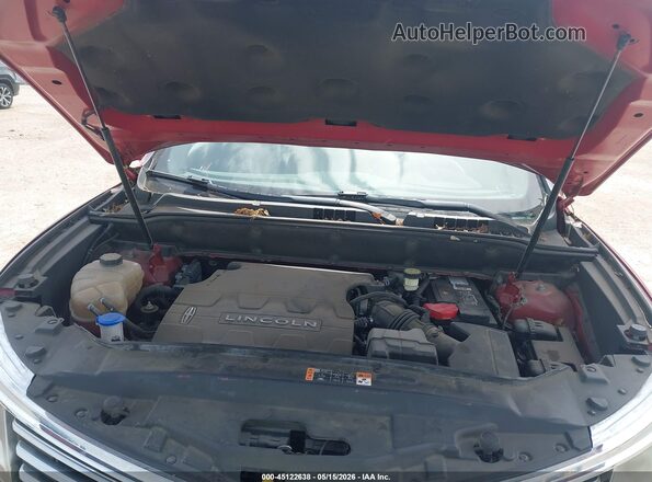 2LMPJ6LR1GBL40887 2016 LINCOLN MKX Red უკანა ხედი
