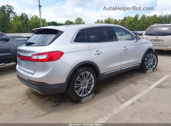 2LMPJ6LR2JBL37519 2018 LINCOLN MKX Silver Հետևի աջ