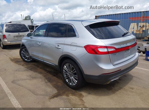 2LMPJ6LR2JBL37519 2018 LINCOLN MKX Silver Հետևի ձախ