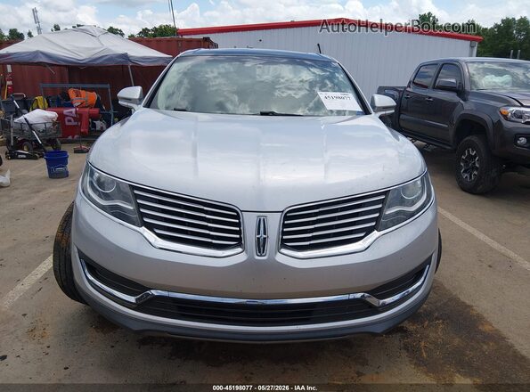 2LMPJ6LR2JBL37519 2018 LINCOLN MKX Silver Սարքավորումների վահանակի տեսք