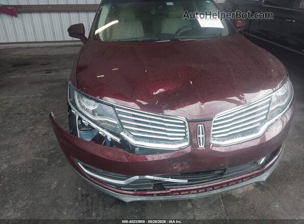 2LMPJ6LR4HBL11501 2017 LINCOLN MKX Burgundy წინა ხედი