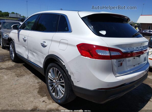 2LMPJ6LR4HBL20103 2017 LINCOLN MKX White უკანა მარცხენა