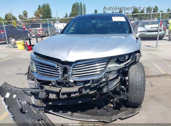 2LMPJ6LR4JBL12637 2018 LINCOLN MKX Silver Vista frontal