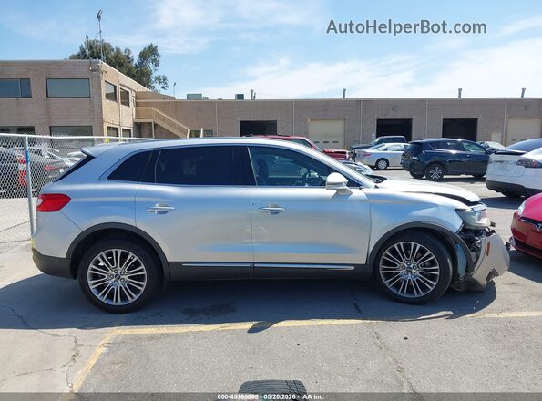 2LMPJ6LR4JBL12637 2018 LINCOLN MKX Silver Vista interior de 360 grados