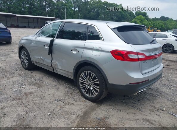 2LMPJ6LR6JBL12588 2018 LINCOLN MKX Silver უკანა მარცხენა