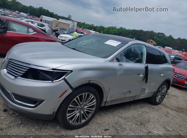2LMPJ6LR6JBL12588 2018 LINCOLN MKX Silver წინა ხედი
