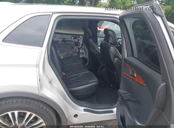 2LMPJ6LR6JBL12588 2018 LINCOLN MKX Silver VIN კოდის სტიკერის ხედი