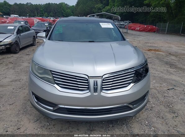 2LMPJ6LR6JBL12588 2018 LINCOLN MKX Silver ხელსაწყოთა პანელის ხედი
