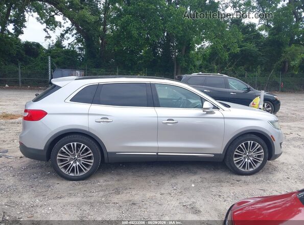 2LMPJ6LR6JBL12588 2018 LINCOLN MKX Silver უკანა სალონის ხედი