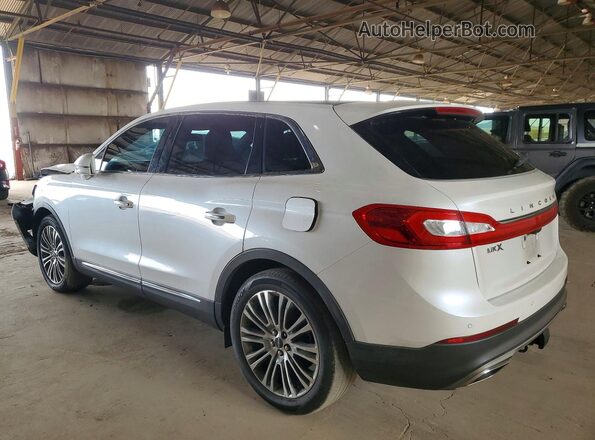 2LMPJ6LRXJBL40829 2018 LINCOLN MKX White 