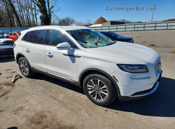 2LMPJ8J97NBL02561 2022 LINCOLN NAUTILUS Белый Передняя правая четверть
