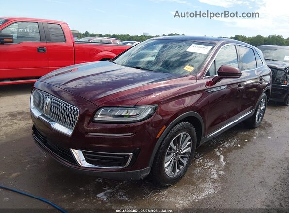 2LMPJ8J99LBL32335 2020 LINCOLN NAUTILUS Maroon 