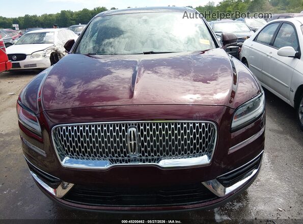 2LMPJ8J99LBL32335 2020 LINCOLN NAUTILUS Maroon 