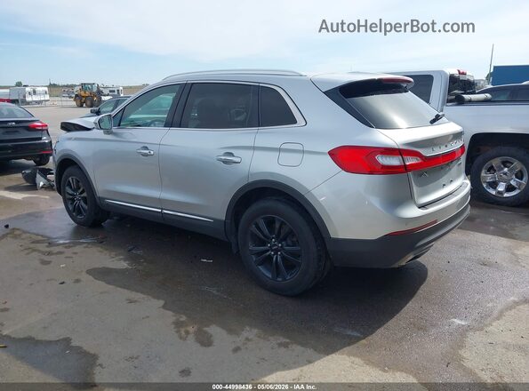 2LMPJ8JR3HBL11407 2017 LINCOLN MKX Серебряный Задняя левая четверть