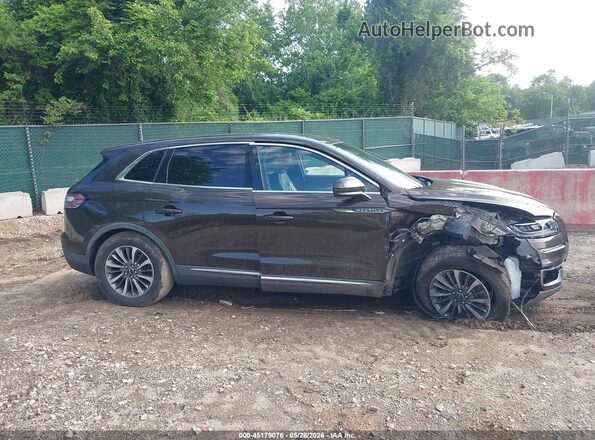 2LMPJ8K92KBL34893 2019 LINCOLN NAUTILUS Brown 