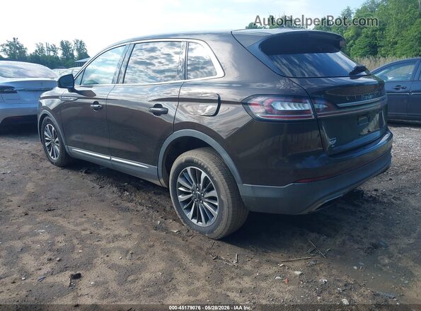 2LMPJ8K92KBL34893 2019 LINCOLN NAUTILUS Brown 