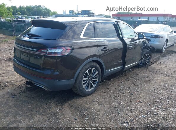 2LMPJ8K92KBL34893 2019 LINCOLN NAUTILUS Brown 