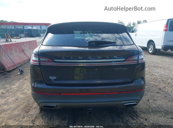 2LMPJ8K92KBL34893 2019 LINCOLN NAUTILUS Brown 