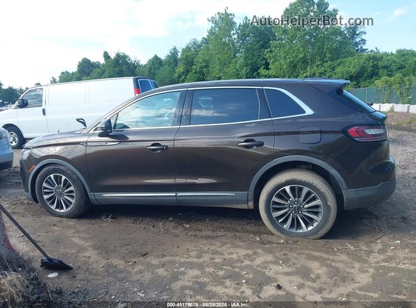 2LMPJ8K92KBL34893 2019 LINCOLN NAUTILUS Brown 