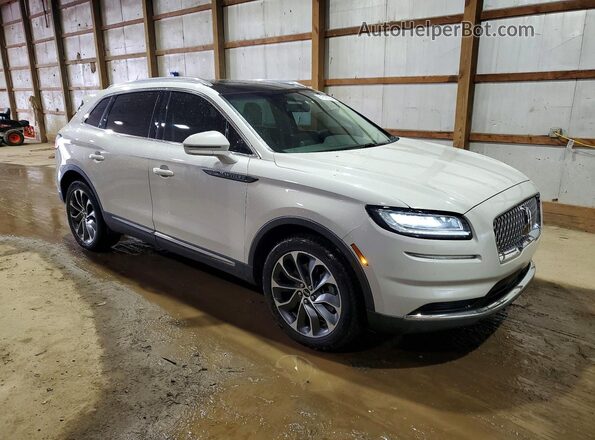 2LMPJ8K92MBL15294 2021 LINCOLN NAUTILUS Beige Front right