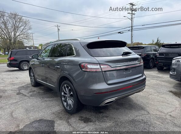 2LMPJ8K93NBL22482 2022 LINCOLN NAUTILUS Gray Հետևի ձախ