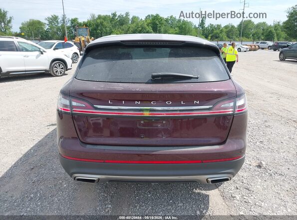 2LMPJ8K94MBL13983 2021 LINCOLN NAUTILUS Maroon 