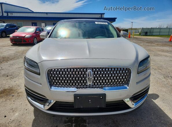2LMPJ8KP1LBL12125 2020 LINCOLN NAUTILUS Cream Դիմացի տեսք