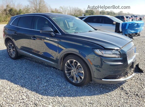 2LMPJ8KP2NBL14761 2022 LINCOLN NAUTILUS Black Delantero derecho