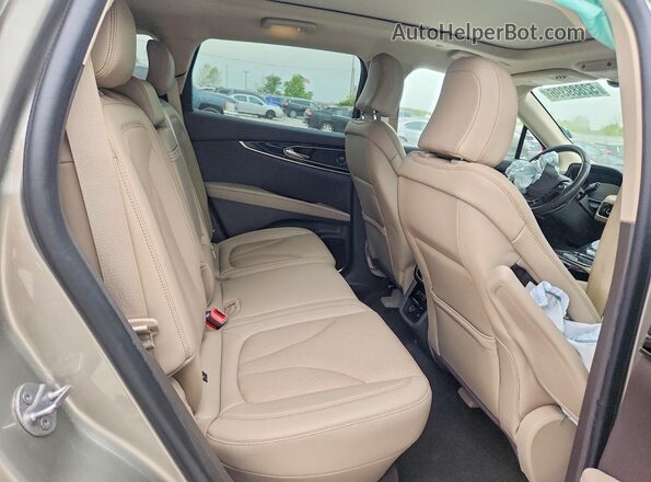 2LMPJ8KP9PBL21029 2023 LINCOLN NAUTILUS Beige Rear interior view
