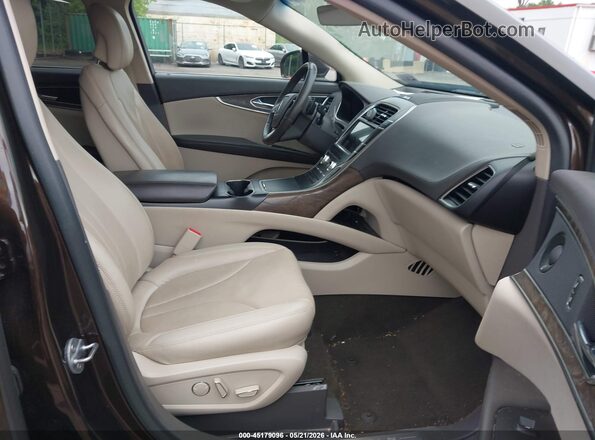 2LMPJ8L91KBL13189 2019 LINCOLN NAUTILUS Brown Սալոնի դիմացի տեսք