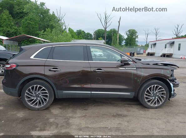 2LMPJ8L91KBL13189 2019 LINCOLN NAUTILUS Brown Սալոնի 360 աստիճան տեսք