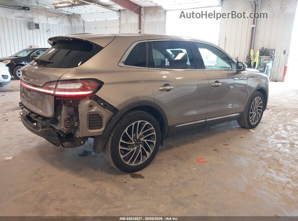 2LMPJ8L94KBL58613 2019 LINCOLN NAUTILUS Tan Задня права чверть