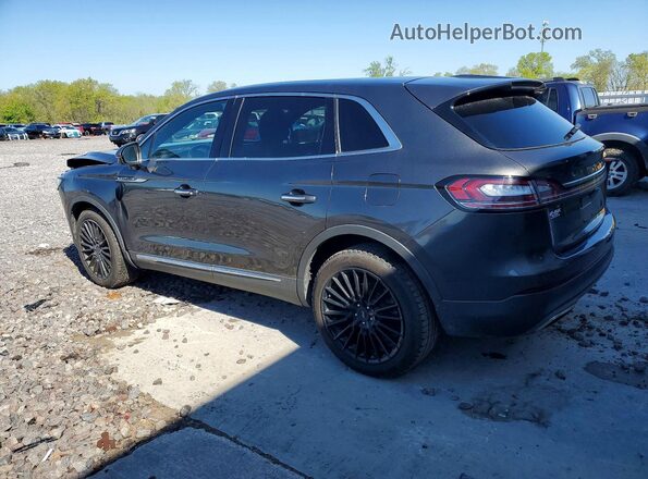 2LMPJ8L95KBL33977 2019 LINCOLN NAUTILUS Charcoal Trasero izquierdo