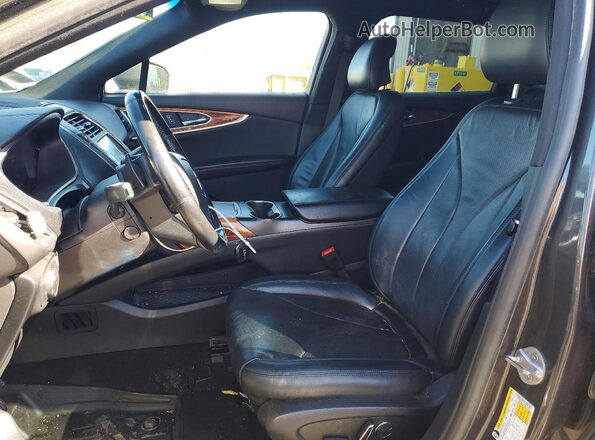 2LMPJ8L95KBL33977 2019 LINCOLN NAUTILUS Charcoal Vista interior delantera