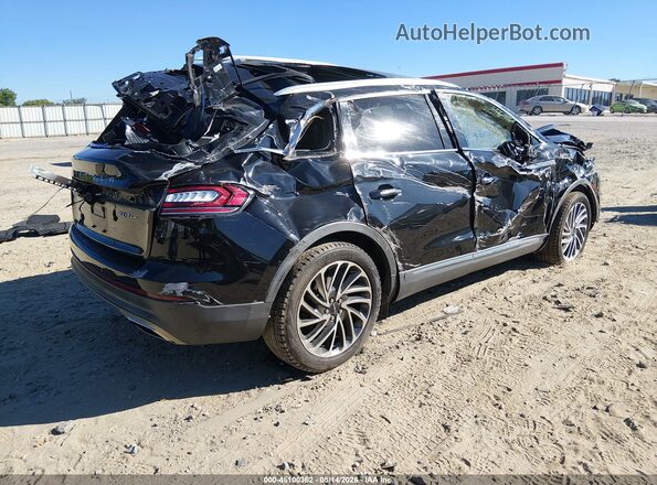2LMPJ8L95KBL41593 2019 LINCOLN NAUTILUS Black Rear right