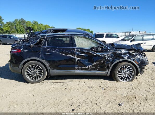 2LMPJ8L95KBL41593 2019 LINCOLN NAUTILUS Black Rear interior view