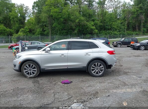 2LMPJ8LP0HBL24224 2017 LINCOLN MKX Silver Vista interior de 360 grados