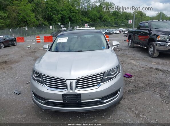 2LMPJ8LP0HBL24224 2017 LINCOLN MKX Silver Vista del cuadro de instrumentos