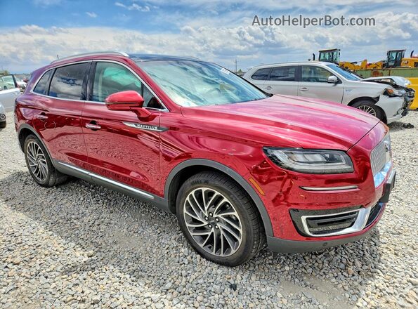 2LMPJ8LP4KBL31183 2019 LINCOLN NAUTILUS Red 